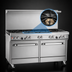 Thumbnail image #3 for Southbend Ultimate 60-Inch Gas Restaurant Range with 5 Burners, 24-Inch Griddle and 2 Cabinets