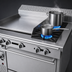 Thumbnail image #3 for Garland Cuisine Series 36-Inch Heavy Duty Gas Combination Top Range with 24-Inch Left Griddle, 2 Open Burners, and Convection Oven