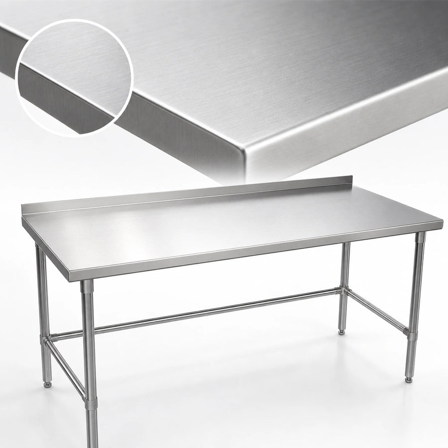 16-Gauge Stainless Steel Top