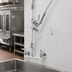 Thumbnail image #3 for T&S EasyInstall Wall-Mount Pre-Rinse Unit with Mixing Faucet, Add-On Faucet, and 12-Inch Swing Nozzle