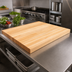 Thumbnail image #3 for John Boos Boos Block KCT6048-V Kitchen Countertop, 60 x 48 Inches, 1-3/4 Inches Thick, Edge Grain Maple, Varnique Finish