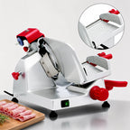 Thumbnail image #3 for Berkel B9-SLC 9-Inch Manual Angled Gravity-Feed Commercial Slicer with Built-In Sharpener, 1/4 HP, 115V