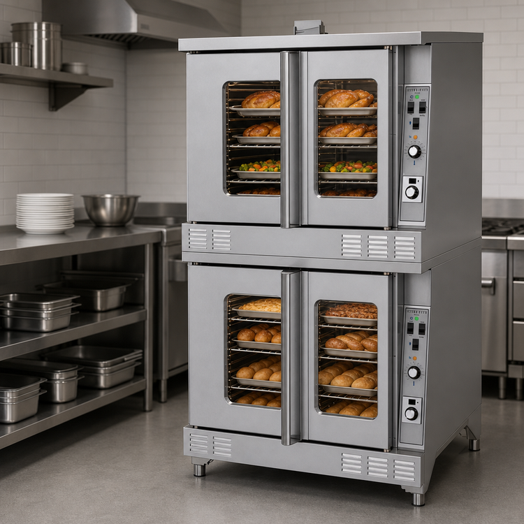 Product image #3 for Garland Signature Master Series Full-Size Standard-Depth Double-Deck Gas Convection Oven