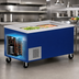 Thumbnail image #3 for Randell Mobile Modular Refrigerated Cold Food Table, 36 Inch x 30 Inch, 2-Pan Capacity