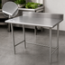 Thumbnail image #3 for Advance Tabco Special Value Series 48-Inch x 24-Inch 16-Gauge 304 Stainless Steel Work Table with 5-Inch Backsplash