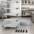 Thumbnail image #3 for Quantum 36-Inch x 18-Inch x 63-Inch Stationary Solid Shelving Starter Kit with 5 Shelves