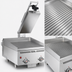 Thumbnail image #4 for Vulcan VMCS-201 Heavy Duty 208V Electric Grooved Steel Manual Clamshell Griddle Top