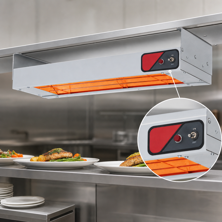 Product image #3 for Nemco 72-Inch Single Strip Heater with Infinite Temperature Control, 240V