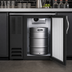 Thumbnail image #3 for Beverage-Air BB36HC-B One-Section Back Bar Refrigerator, 36 Inch Wide, Solid Door, Black