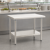 Thumbnail image #3 for Eagle Group Deluxe Series Stainless Steel Work Table with Adjustable Undershelf, 60 x 24 Inches