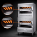 Thumbnail image #4 for Vulcan V Series Heavy-Duty Range Match Double Deck Infrared Upright Gas Broiler