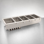 Thumbnail image #3 for Vollrath 3647510HD Five-Well Drop-In Hot Food Well, 12 x 20-Inch Pans, Wet Operation, Insulated, Thermostatic, 240V