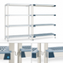 Thumbnail image #3 for MetroMax i 72 Inch Wide x 18 Inch Deep x 63 Inch High 4-Shelf Polymer Add-On Shelving Unit