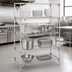 Thumbnail image #3 for Metro Super Erecta Super Adjustable Chrome Plated Wire Shelving Starter Unit, 24 x 24 x 63 Inches, 4 Shelves