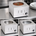 Thumbnail image #3 for RedHots 11-Quart Round Countertop Electric Food Warmer, 240V, Wet/Dry Operation