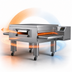 Thumbnail image #3 for Middleby Marshall X55G-1 Energy Management Gas Conveyor Pizza Oven, Single Deck Floor Model