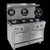 Thumbnail image #3 for Southbend Ultimate 48-Inch Gas Restaurant Range with 7 Burners, Standard Oven, and Cabinet Base