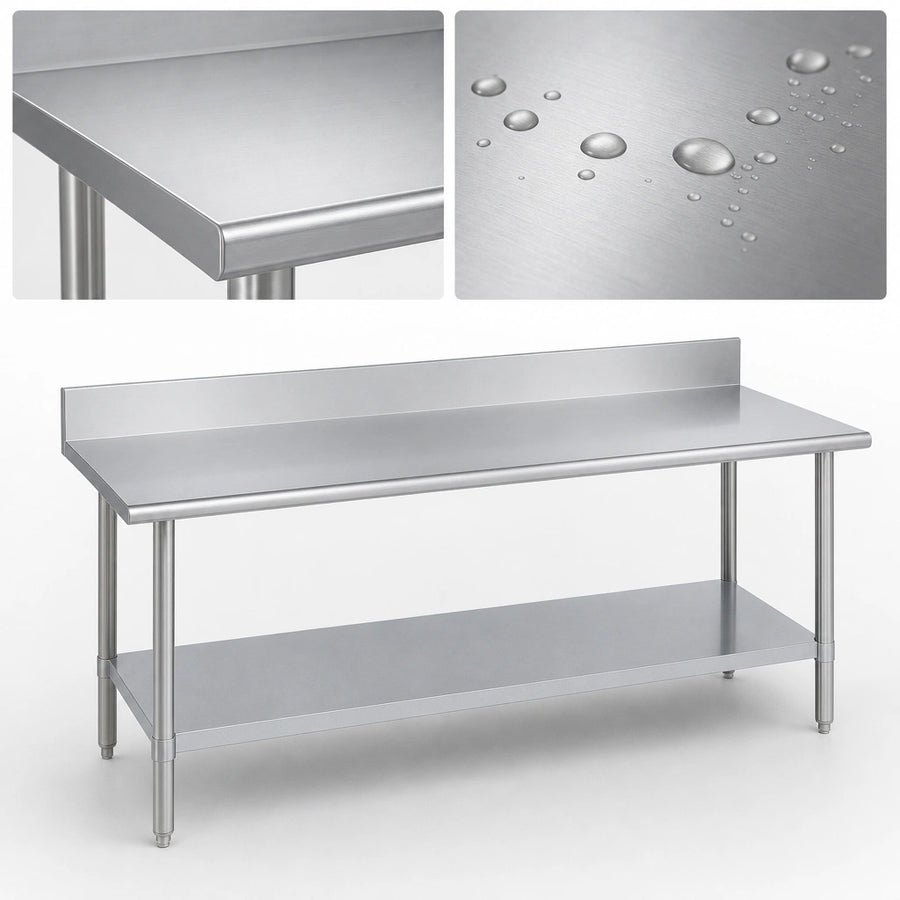 16-Gauge 400 Series Stainless Steel Top
