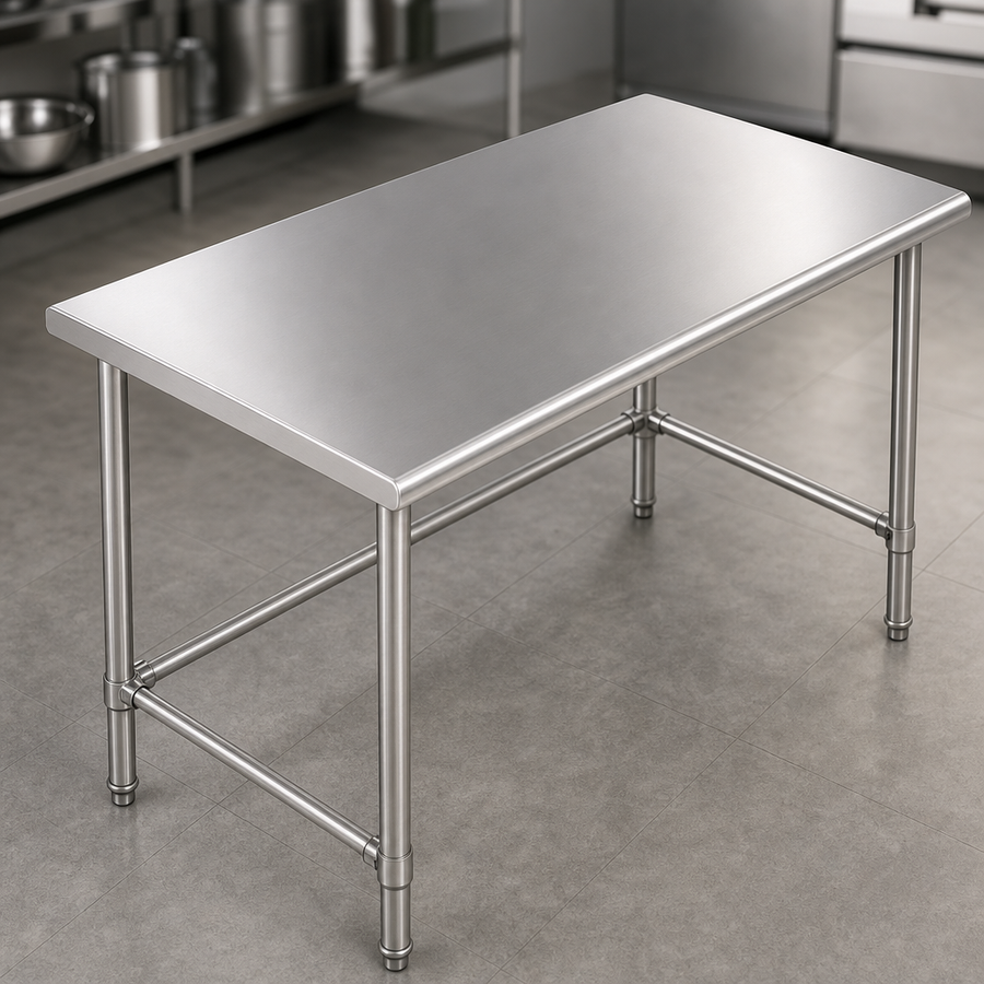 Reinforced Stainless Steel Top