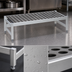 Thumbnail image #3 for Fermostock 38-Inch W x 14-Inch D x 12-Inch H Aluminum Dunnage Rack with Adjustable Composite Feet