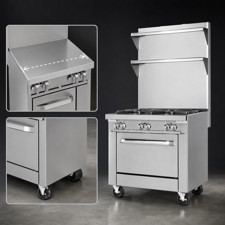 Product image #3 for Southbend Platinum Heavy Duty 16-Inch Solid Top Spreader Cabinet