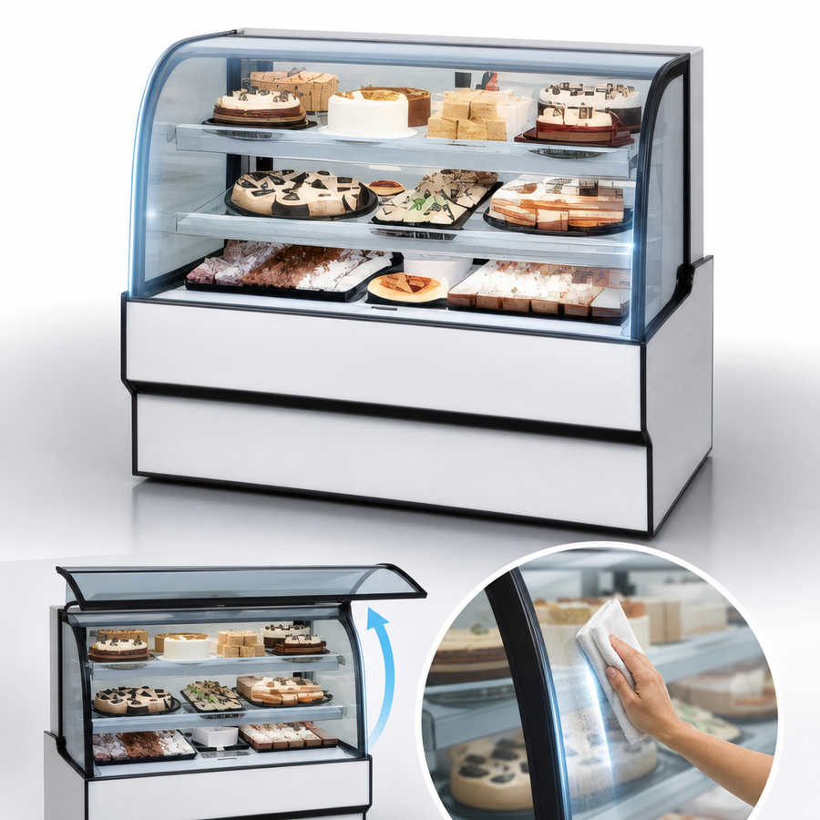 Curved Thermopane Front Glass