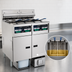Thumbnail image #3 for Solstice Reduced Oil Volume Electric Countertop Fryer with Split Frypot
