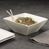 Thumbnail image #3 for American Metalcraft Prestige 85 oz. White Square Porcelain Dinner Bowl