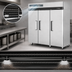 Thumbnail image #3 for Turbo Air M3 3-Section Reach-In Solid Door Freezer with Top Mount Compressor, 65.8 Cu. Ft.
