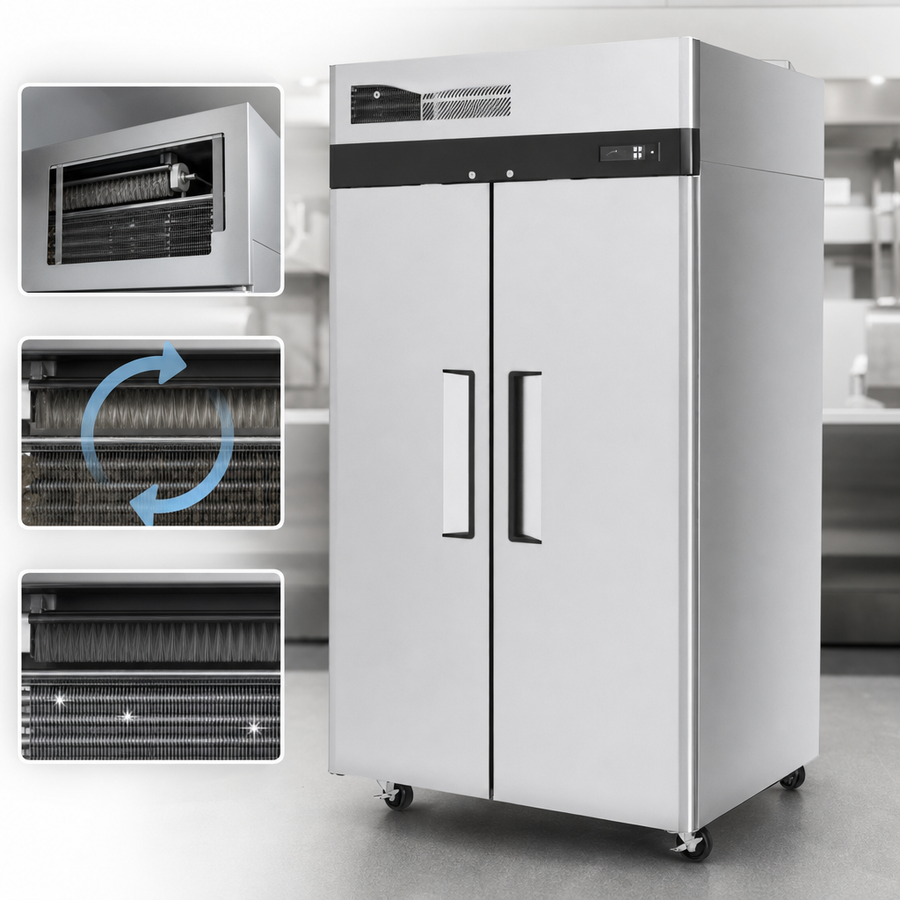 Self-Cleaning Condenser