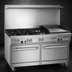 Thumbnail image #3 for Southbend Ultimate 60-Inch Gas Restaurant Range with 3 Front Burners, 2 Rear Burners, 24-Inch Griddle, and 2 Cabinets