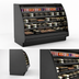 Thumbnail image #3 for Fusion® Curved Profile Refrigerated Self-Service Case, 123-3/8-Inch Wide, Remote DX