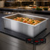 Thumbnail image #3 for CookTek SinAqua Rectangular 6-Inch Deep Drop-In Waterless Induction Hot Food Dry Well, 2-Sensor, 200-240V