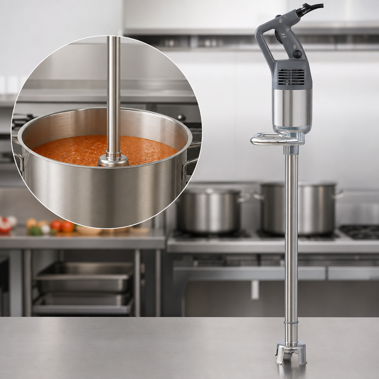 Product image #3 for Robot Coupe MP800 Commercial Handheld Immersion Blender / Power Mixer with 29-Inch Stainless Steel Shaft