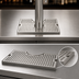 Thumbnail image #3 for Micro Matic USA Surface-Mount Stainless Steel Drip Tray Trough with 5-Inch Draft Tower Cutout, 12 x 7 Inches