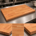 Thumbnail image #3 for Boos Block American Cherry Blended Edge Grain Kitchen Countertop, 18 x 25 x 1-1/2 Inch