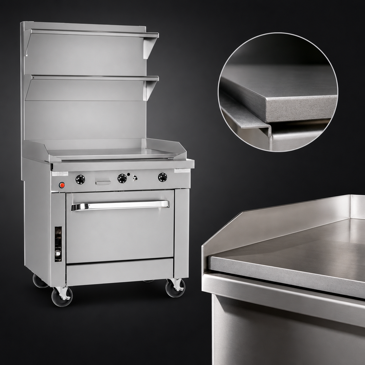 Product image #3 for Southbend Platinum 24-Inch Heavy Duty Gas Modular Griddle Range with 1-Inch Thick Plate