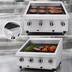 Thumbnail image #3 for Garland Signature Heavy-Duty 24-Inch Countertop Gas Radiant Charbroiler with Adjustable Cast Iron Grates