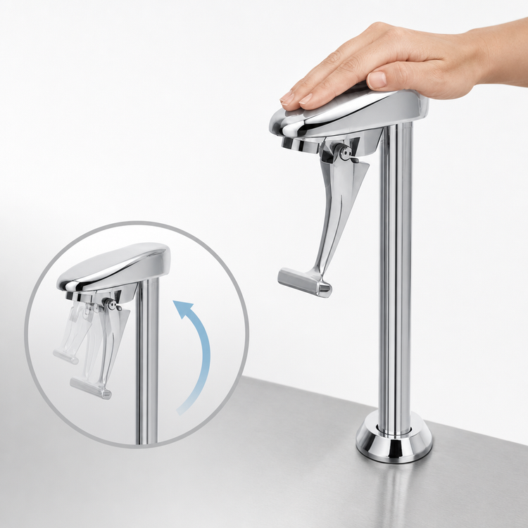 Product image #4 for EverSteel Deck Mount Stainless Steel Glass Filler Faucet