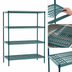Thumbnail image #3 for Metro Super Erecta Pro 21-Inch x 60-Inch x 74-Inch Stationary 4-Shelf Polymer Shelving Starter Unit
