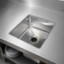Thumbnail image #3 for John Boos Weld-In Undermount Single-Compartment Stainless Steel Sink, 10 Inch x 14 Inch x 10 Inch