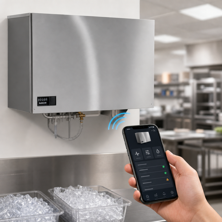 Product image #3 for Scotsman Prodigy ELITE Modular Medium Cube Ice Maker, Remote Refrigerated