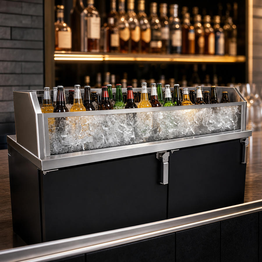 Back Bar Beverage Display