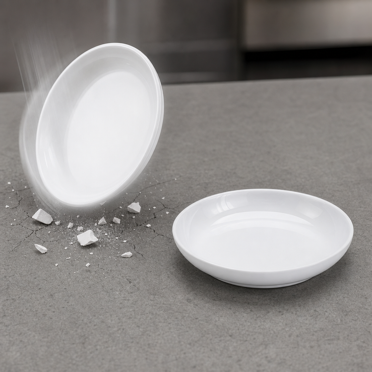 Product image #3 for Endurance 8 oz Break-Resistant Round Melamine Bowl, White, 5-1/4 Inch Diameter