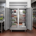 Thumbnail image #3 for Beverage Air P Series Two-Section Pass-Thru Freezer, 48.33 Cu. Ft., Top-Mounted Self-Contained Refrigeration