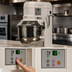 Thumbnail image #3 for BakeMax 7 Qt Countertop Heavy-Duty Planetary Mixer with 5-Speed Digital Control and 30-Minute Timer