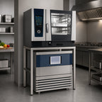 Thumbnail image #3 for Irinox 01501429 Combination Stand for MF Next SL Blast Chiller and Rational iCombi Pro 6-2/1E/G Combi Oven