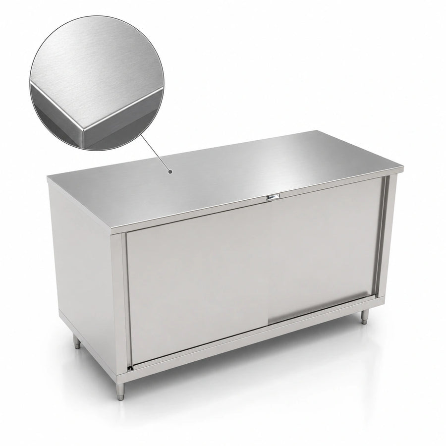 14-Gauge Type 300 Stainless Steel Top
