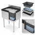 Thumbnail image #3 for Perlick Tobin Ellis Signature 24-Inch Modular Ice Chest with Concealed Cold Plate, 50 lb Capacity