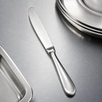 Thumbnail image #4 for Winco Stanford 0034-18 9-5/8-Inch Hollow-Handle Extra Heavy Weight Table Knife, 18/8 Stainless Steel, Mirror Finish Case of 15